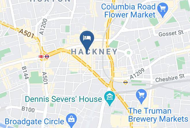 Cuckooz Shoreditch Map