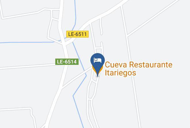 Leon - Cueva Restaurante Itariegos Maps