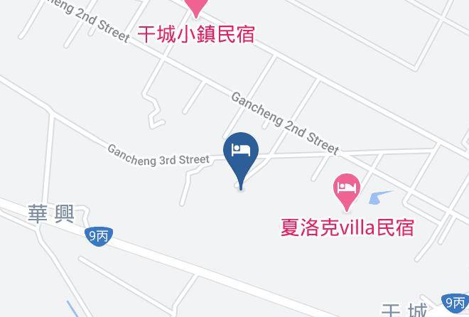 Cuishan Villa Mapa - Taiwan - Hualiennty