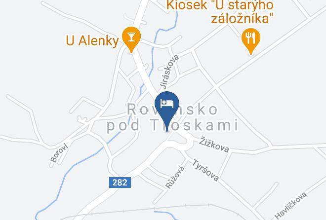Semily - Cukrarna U Rozhovoru Maps