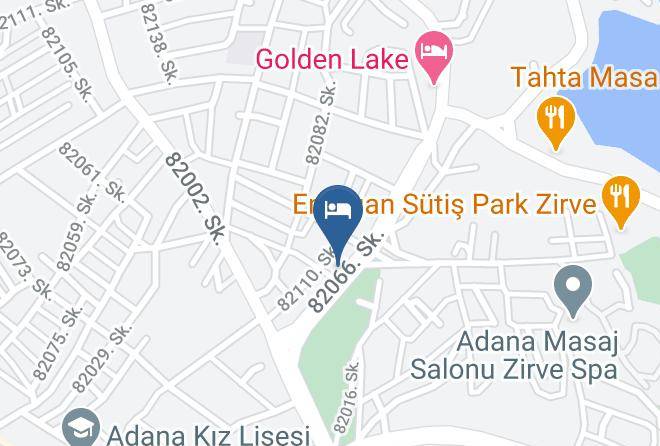 Cukurova - Cukurova Erten Otel Maps