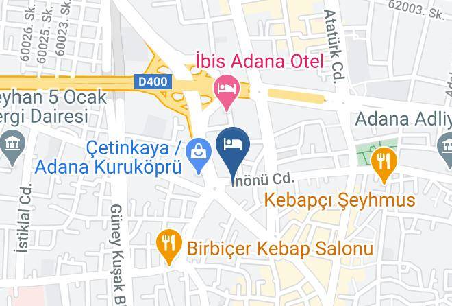 Seyhan - Cukurova Park Otel Maps