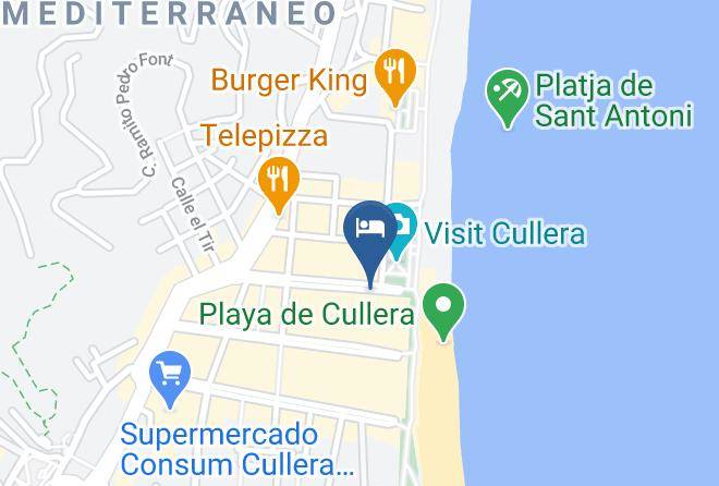 Valencia - Cullera Beach Maps
