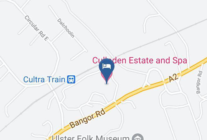 North Down Ards - Culloden Estate And Spa Maps