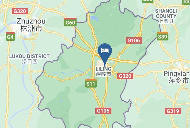 Zhuzhou - Cultural Business Hotel Maps
