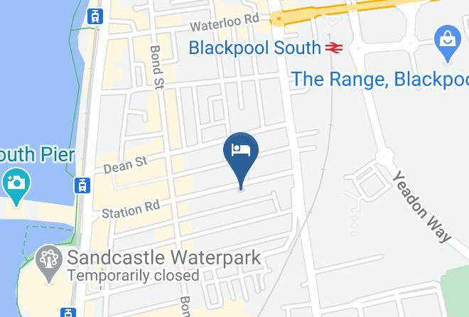 Blackpool - Cumberland Hotel Maps