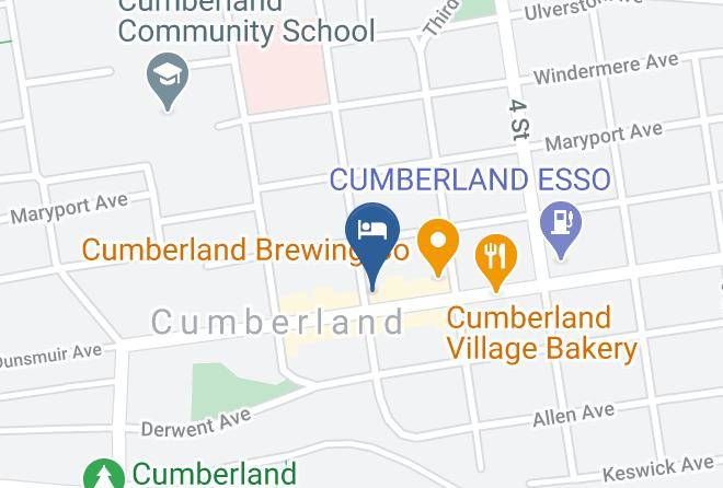 Comox Valley - Cumberland Hotel Maps