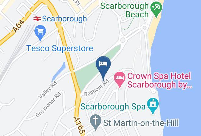 North Yorkshire - Cumberland Hotel Maps