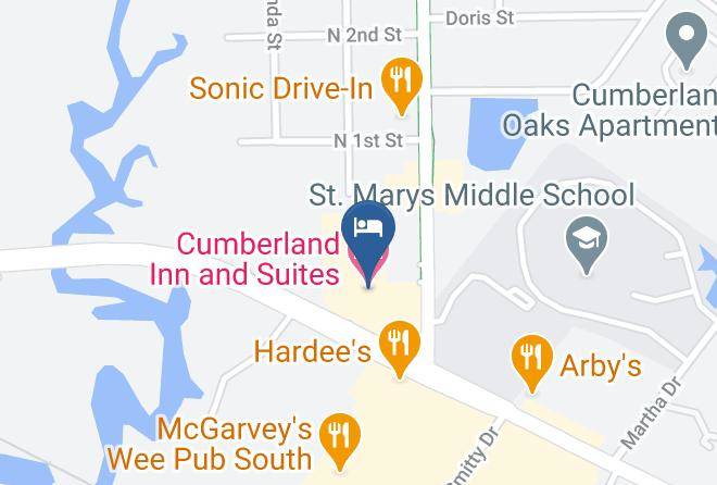 Camden - Cumberland Inn And Suites Maps