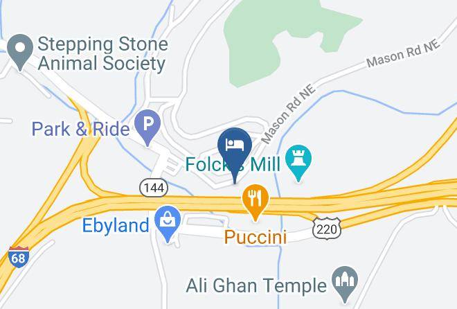 Allegany - Cumberland Motel Inc Maps