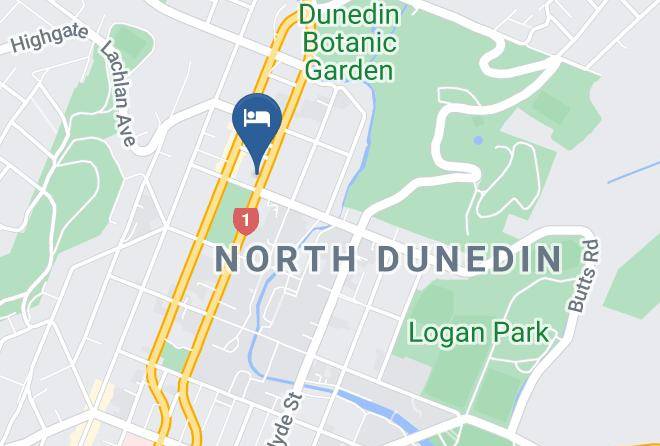 Dunedin - Cumberland Motel Maps