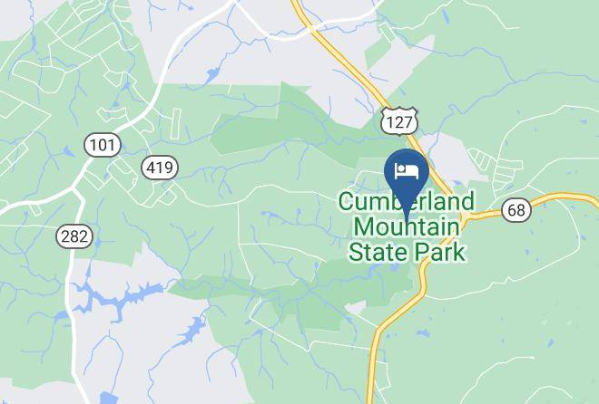 Cumberland - Cumberland Mountain State Park Maps