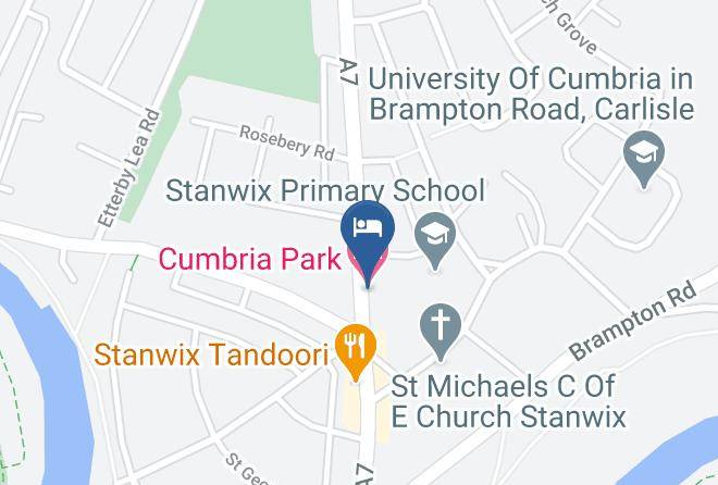 Cumbria - Cumbria Park Hotel Maps