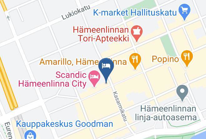 Hameenlinna - Cumulus Hameenlinna Maps