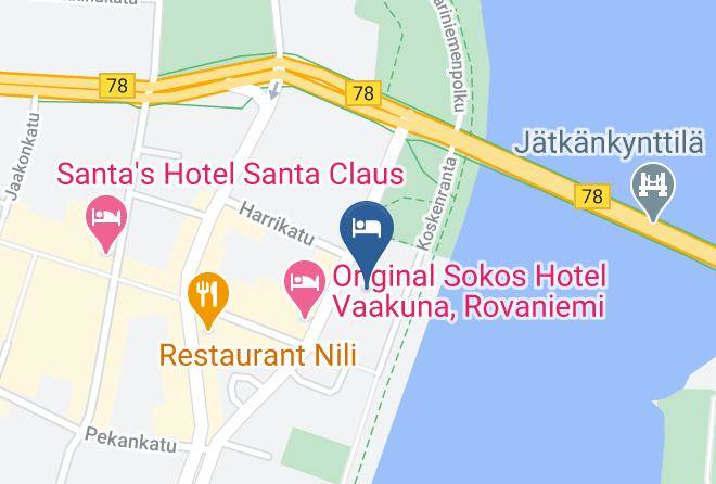 Rovaniemi - Scandic Pohjanhovi Maps