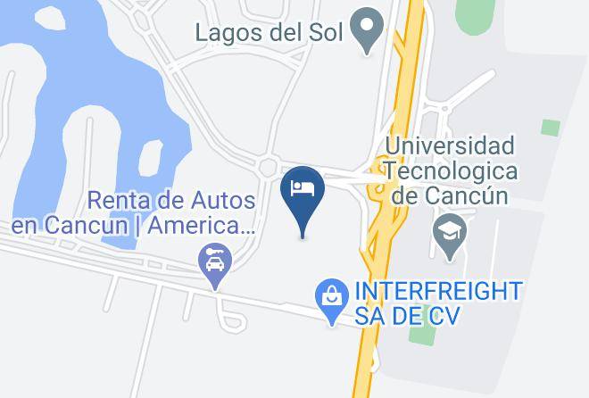 Benito Juarez - Courtyard Cancun Airport Maps