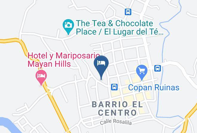 Copan Ruinas - Cuna Maya Maps