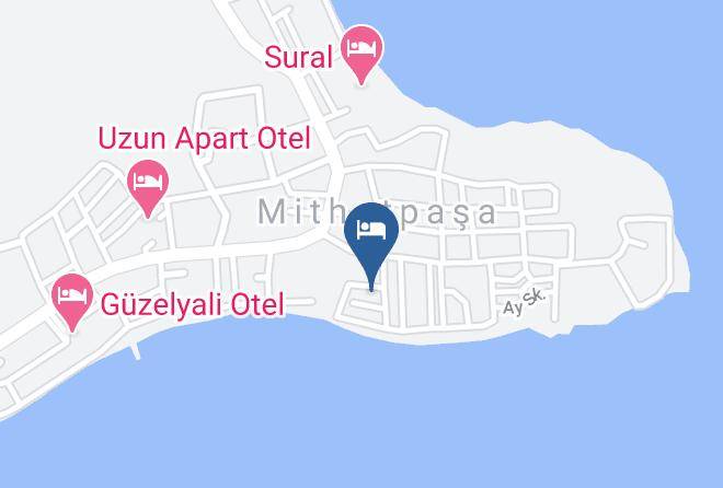 Ayvalik - Cunda Demir Hotel Maps