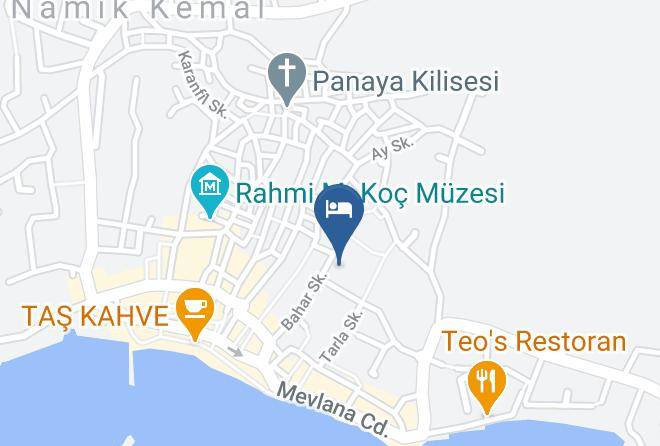 Ayvalik - Cunda Exodus Otel Maps