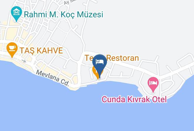Ayvalik - Cunda Otel Ezer Maps