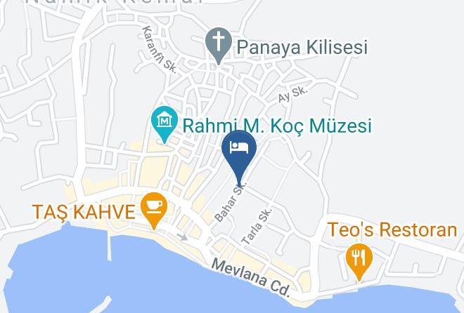 Cunda Poseidon Otel Map