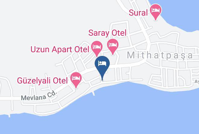 Ayvalik - Cunda Sira Hotel Maps