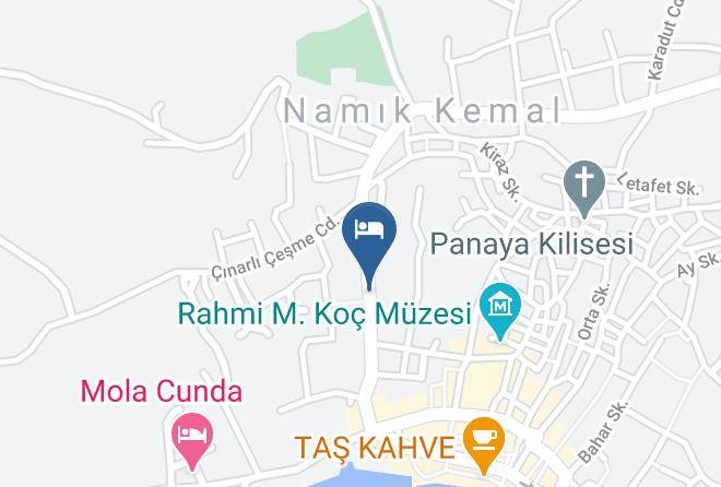 Ayvalik - Cunda Svila Otel Maps