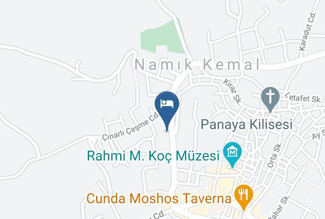 Ayvalik - Cunda Vrodi Hotel Maps