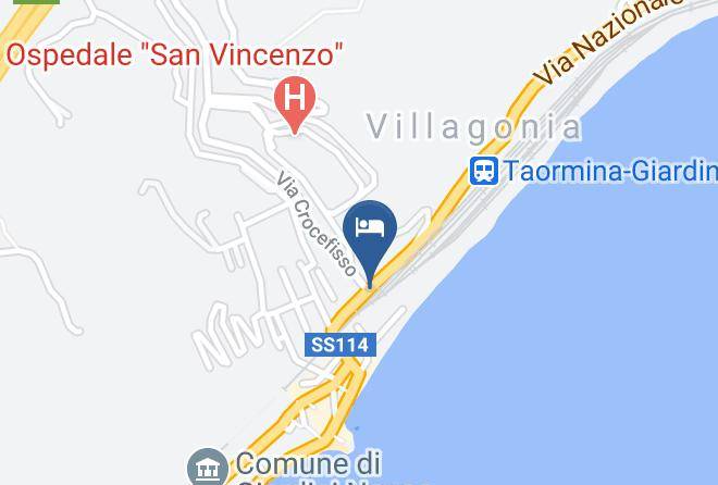Messina - Pensione Cundari Maps