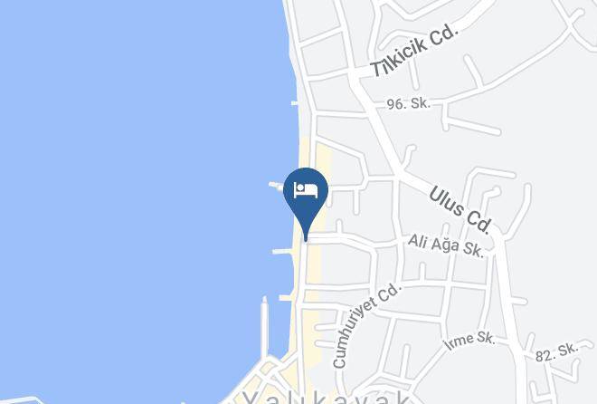 Bodrum - Cuneydi Pansiyon Maps