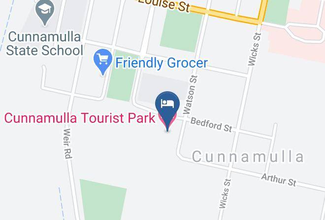 Paroo - Cunnamulla Tourist Park Maps