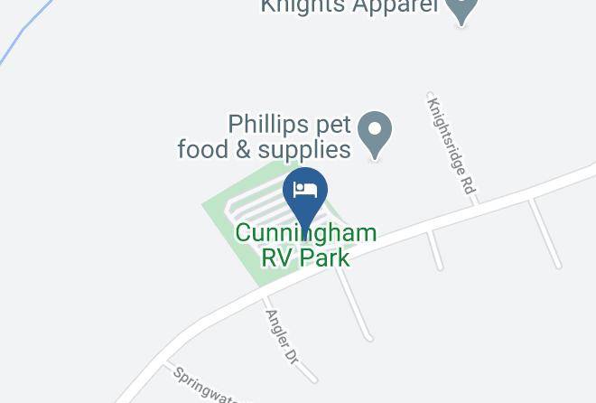 Spartanburg - Cunningham Rv Park Maps