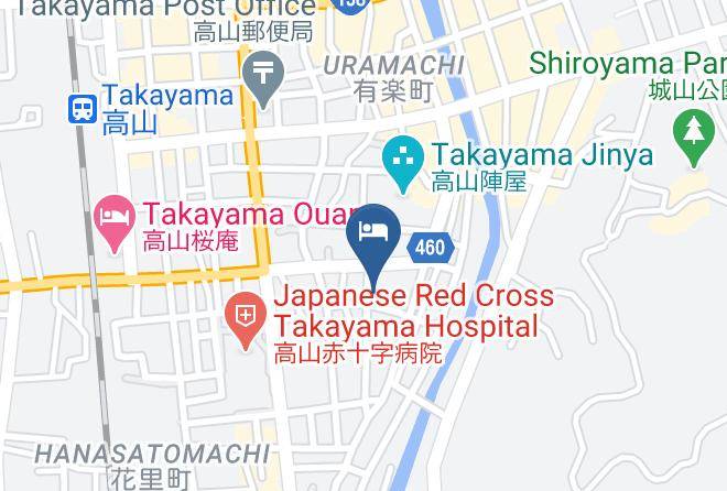 Takayama City - Cup Of Tea Maps