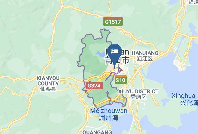 Putian - Cupid Hotel Putian Maps