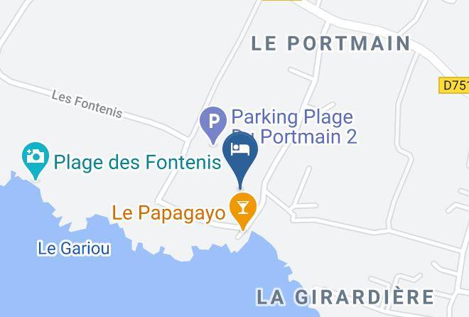 Loire Atlantique - Cupidon Chambre D'hotes Pornic Maps