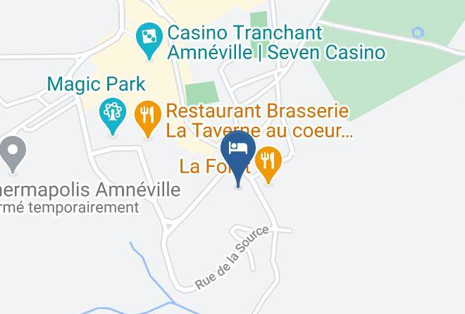 Moselle - Cure Thermale Saint Eloy Amneville Maps
