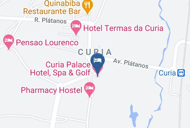 Anadia - Curia Palace Hotel Spa & Golf Maps