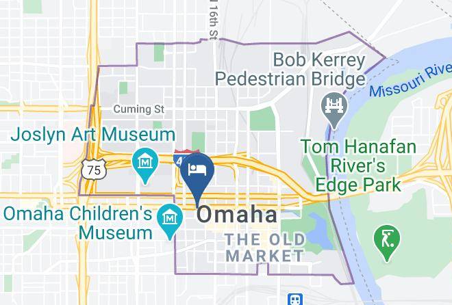 Douglas - The Peregrine Omaha Downtown Curio Collection By Hilton Maps