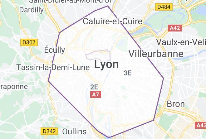 Rhone - Curiosite Maps