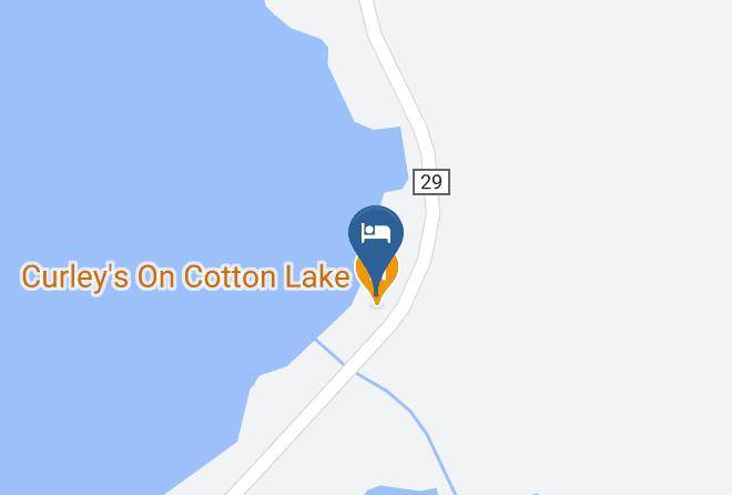 Curley's On Cotton Lake Map