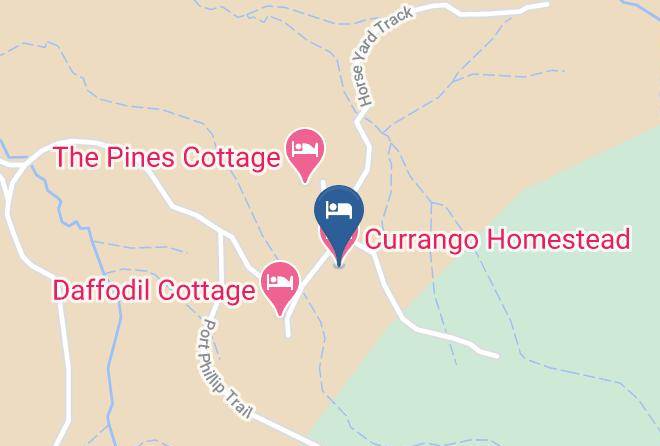 Currango Homestead Map