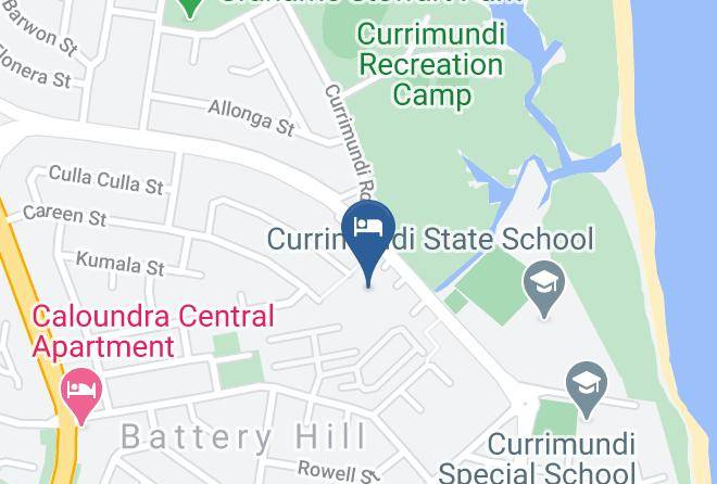 Sunshine Coast - Currimundi Hotel Maps