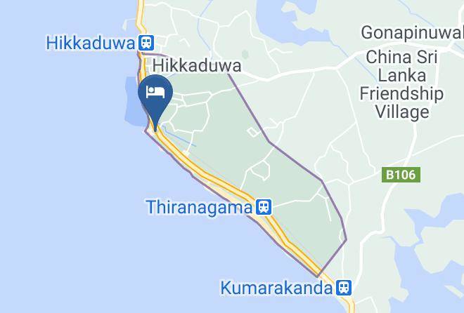 Galle - Curry Bowl Restaurant & Turtles Rest Maps