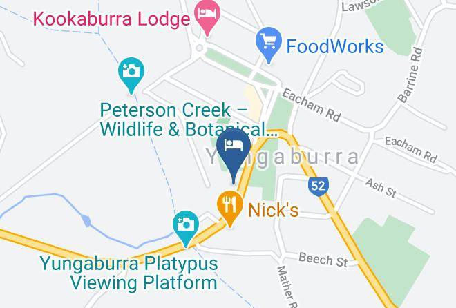 Tablelands - Curtain Fig Motel Maps