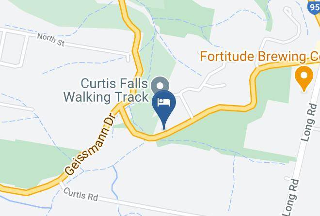 Scenic Rim - Curtis Falls Mountain Spa Retreat Maps