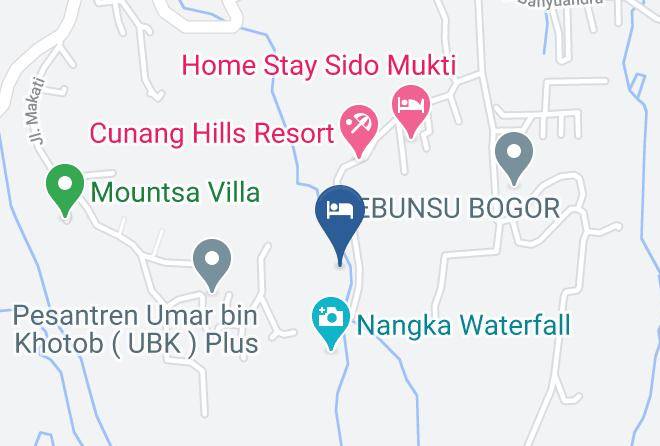 Bogor Regency - Curug Nangka Green Glamping Maps