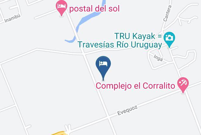 Colon - Curupi Bungalows Maps