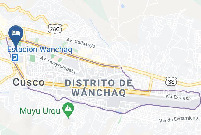 Wanchaq - Cusco Hoteles Explora Maps
