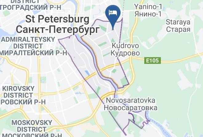 Saint Petersburg - Cushion Hotel Maps