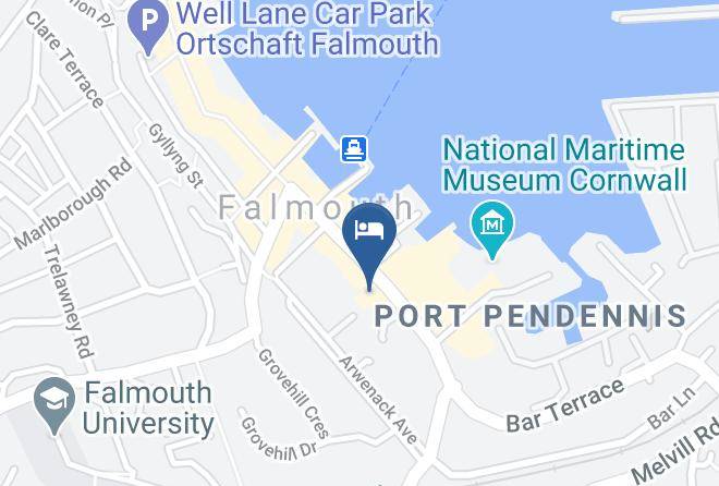 Cornwall - Cutty Sark Falmouth Maps